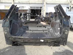 Задняя панель Audi Q5 80A 18-24 2 части, на кузове, черная