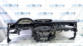 Торпедо передня панель з AIRBAG Nissan Rogue Sport 20-22 чорна під 5" дисплей