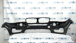 Передний бампер BMW X5 F15, вид сзади и снизу
