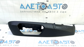 Накладка збоку сидіння водія ліва BMW 3 F30 12-18 чорна, під електро управління, з заглушкою, подряпини
