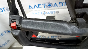 Торпедо передняя панель с AIRBAG BMW X5 F15 14-18 кожа черная Dakota, под проекцию, надломано крепление, сломаны крепления, царапины, вмятины, под чистку