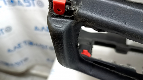 Торпедо передняя панель с AIRBAG BMW X5 F15 14-18 кожа черная Dakota, под проекцию, надломано крепление, сломаны крепления, царапины, вмятины, под чистку