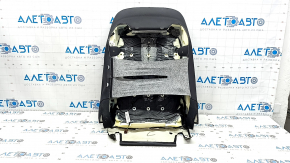 Обшивка сидения BMW X5 F15 2014-2018 с задней стороны, показывает механизм крепления и внутреннее состояние