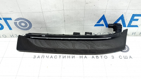 Накладка передньої панелі ліва нижня Audi Q8 19-26 під сіро-коричневе дерево, з підсвічуванням