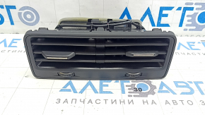 Дефлектор воздуховода центральной консоли 2 ряд Audi Q8 19-19 черный