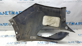 Бампер задний голый правый Volkswagen ID.4 21-22 серый LA7C, царапины, крашен