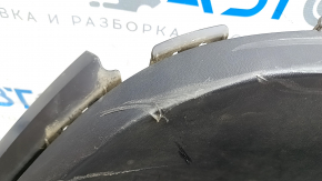 Губа заднего бампера Volkswagen ID.4 21-23 черная структура под парктроники, царапины, надрывы