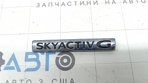 Емблема напис SKYACTIV G двері багажника Mazda CX-5 22-25 зламане кріплення