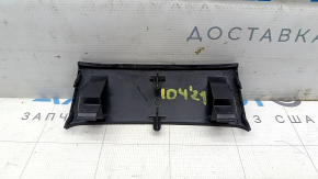 Накладка центральной консоли задняя Volkswagen ID.4 21-23 черная