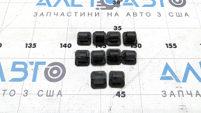 Кліпси ізоляції капота VW Jetta 19-26 некомплект, 10 штук