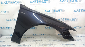 Крило переднє праве Audi A6 C7 12-18 алюміній, графіт LX7U, тички, подряпини