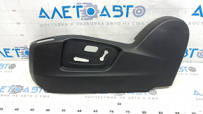 Накладка збоку сидіння водія Mazda CX-5 19-22 чорна, під електро, потерта