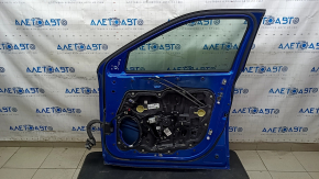 Дверь в сборе передняя правая Jeep Compass 17-26 keyless, синий PBJ, тычки, царапины