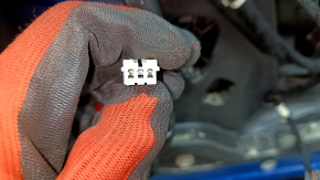 Дверь в сборе передняя правая Jeep Compass 17-26 keyless, синий PBJ, тычки, царапины