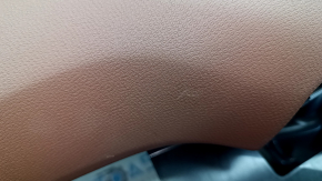 Торпедо передняя панель с AIRBAG Volkswagen ID.4 21-23 черно-коричневая, потертости, трещины