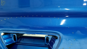 Дверь багажника голая со стеклом Jeep Compass 17-26 синий PBJ, царапины