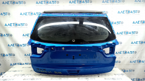 Дверь багажника голая со стеклом Jeep Compass 17-26 синий PBJ, царапины