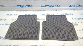 Резинки для Volkswagen ID.4 2021-2026 с логотипом ID.4, вид сбоку.