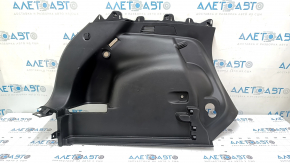Обшивка арки нижняя левая Jeep Compass 17-26 черная, тип 1, без кармана, царапины, надломана направляющая