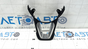 Накладка руля Mazda CX-5 17-25 без подогрева руля, полез хром, царапины