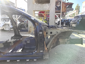 Чверть передня права Audi A6 C7 16-18 графіт, на кузові