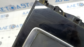 Накладка шифтера АКПП Mazda CX-5 17-25 с кнопкой MiDrive, царапины, облез хром, без накладки