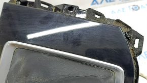 Накладка шифтера АКПП Mazda CX-5 17-25 с кнопкой MiDrive, царапины, облез хром, без накладки