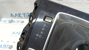 Накладка шифтера АКПП Mazda CX-5 17-25 с кнопкой MiDrive, царапины, облез хром, без накладки