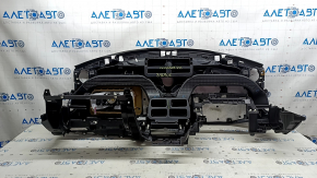 Торпедо передняя панель с AIRBAG Jeep Compass 22-26 черная