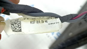 Дзеркало бічне ліве у зборі Mercedes W167 GLE 350 450 20-23 10+8+4+2 поворотник, підігрів, підсвічування, BSM, камера, автозатемніння, чорне, в клею, подряпини, контакт з водою, окислені фішки