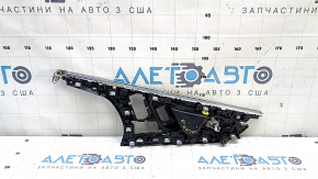 Ручка двери внутренняя передняя левая Audi Q7 16-19 хром, царапины