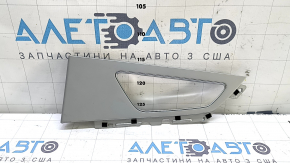 Накладка ручки дверей внутрішня задня права Audi Q7 16-26 сіра
