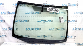 Лобове скло Toyota Prius V 12-17 повітря по кромці, пісок, Fuyao