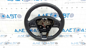 Руль в сборе Ford Escape MK4 20-26 кожа черная под проекцию с подогревом, hybrid, тычки на накладке