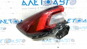 Ліхтар зовнішній крило лівий Ford Escape MK4 23-26 LED, надламані кріплення, немає частини кріплення, розбите скло, в клею, тріщини, подряпини