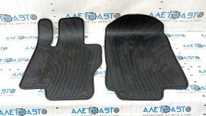 Комплект ковриков салона резина Mercedes W167 GLE 350 450 20-23 черная
