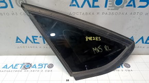Форточка глухе скло задня ліва Ford Fusion mk5 13-20 мат, вм'ятість на молдингу