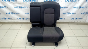 Задній ряд сидінь 2 ряд ліве Honda CRV 23-26 без airbag, тканина чорна з помаранчевою строчкою, Sport, прим'ято, під хімчистку