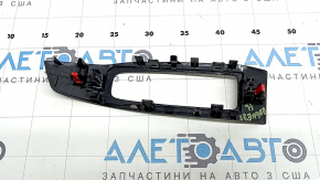 Накладка управления стеклоподъемником передним левым Nissan Rogue 21-26 черная