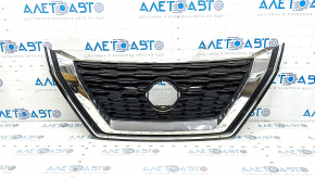Грати радіатора grill Nissan Rogue 21-23 без камери, пісок