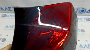 Фонарь внешний крыло левый Nissan Rogue 21-26 галоген + LED, царапины