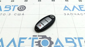 Ключ Nissan Rogue 21-22 S, 3 кнопки, хром, царапины, окислено жало
