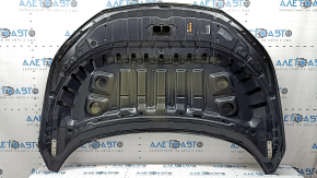 Капот голый Nissan Rogue 21-26 алюминий, черный KH3, вмятины