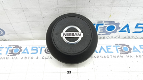 Подушка безпеки airbag в кермо водійська Nissan Rogue 21-22 чорна, тип 1, подряпини