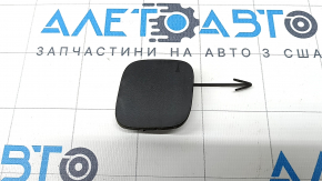 Заглушка буксирувального гака заднього бампера Nissan Rogue 21-23 чорна