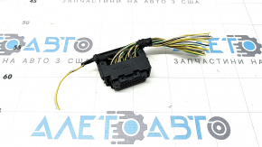Фишка на блок ECU компьютер двигателя BMW X5 F15 16-18 plug-in большая, черная, 33 пина