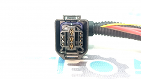 Фишка на блок ECU компьютер двигателя BMW X5 F15 16-18 plug-in малая, синяя, 10 пинов