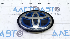 Эмблема решетки радиатора Toyota Prius 50 19-22 под радар, сломано крепление, песок