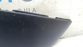 Накладка центральной консоли боковая правая Toyota Prius 50 16-20 черная, царапины