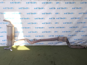Випускна траса в зборі з каталізатором BMW 3 G20 19-26 2.0T із заслінкою, іржава